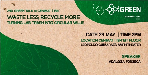 Green Talk #2 — Waste Less, Recycle More: Turning Lab Trash into Circular Value