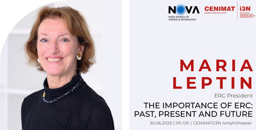 Professor Maria Leptin | June 30, 11h | «The Importance of the ERC: Past, Presen